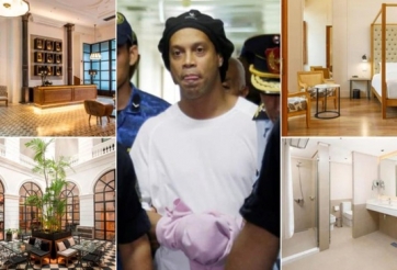 Ronaldinho nhận đặc quyền ngay sau khi ra tù