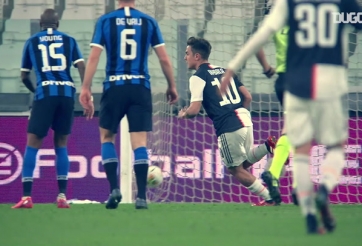 VIDEO: Dybala và 'phép thuật' biến Ashley Young thành gã hề 