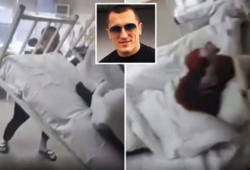 Nhiễm Covid-19, võ sĩ MMA nhấc bổng giường bệnh gây náo loạn