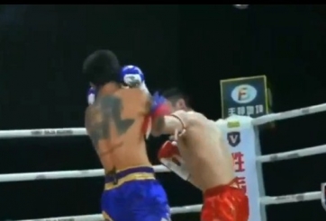 Đệ nhất tán thủ Trung Quốc đánh nhà vô địch Brazil ngã sấp mặt trong 30s