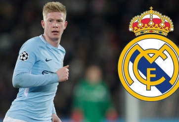 Real Madrid tung giá 'khủng' quyết lấy De Bruyne từ Man City