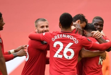 MU hiên ngang tiến vào top 4 sau 'bữa tiệc bàn thắng'