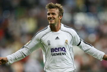 VIDEO: Bàn thắng đầu tiên của Beckham trong màu áo Real Madrid