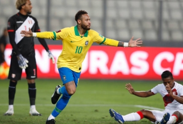 Neymar tỏa sáng rực rỡ với cú hattrick, Brazil vượt ải Peru