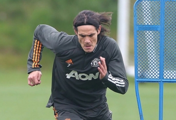 Cavani đã sẵn sàng ra mắt MU