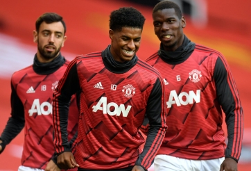 Đội hình chính thức MU đấu Arsenal: Tiếp tục đá 'kim cương'