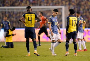 VIDEO: James Rodriguez và bàn thắng trong trận thua 1-6 của Colombia