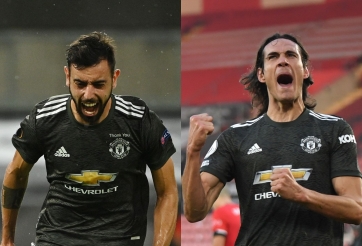 Bruno và Cavani thi nhau lập kỷ lục trong ngày MU ngược dòng