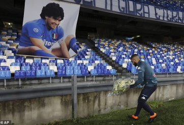 Napoli chọn cách đặc biệt tri ân huyền thoại Maradona