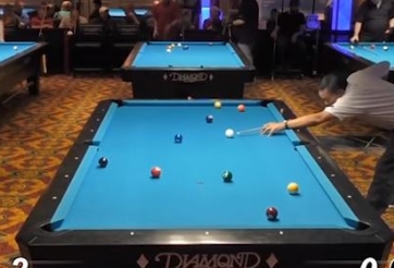 VIDEO: Khả năng bắn bách phát bách trúng của huyền thoại bida Reyes