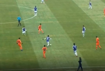 VIDEO: Màn đá tiki taka 22 chạm của Hà Nội trước đội bóng Trung Quốc
