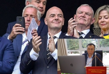 Chủ tịch FIFA dành lời khen đặc biệt cho bóng đá Việt Nam