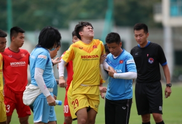 HLV Park chịu tổn thất lớn sau trận đấu nội bộ của U22 Việt Nam
