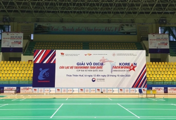 Tin vui trong ngày khai mạc giải Taekwondo toàn quốc - cúp Đại sứ quán Hàn Quốc 2020