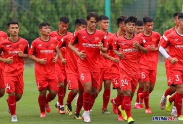 U22 Việt Nam đá 2 trận đấu nội bộ trong đợt tập trung lần 3