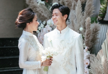 Lộ diện thiệp cưới Công Phượng: Muốn tham dự phải quét mã QR