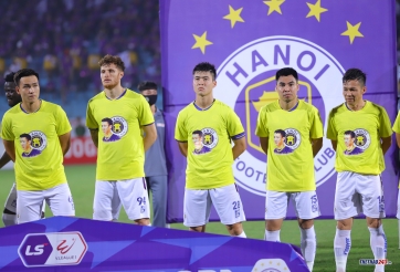 Đội Hà Nội hành động ý nghĩa tri ân đến Hùng Dũng