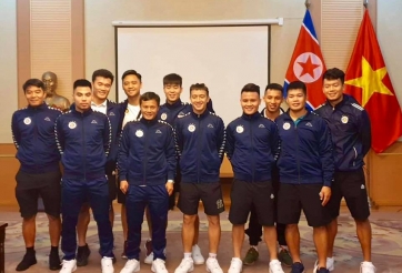 Quang Hải cùng đồng đội được hỗ trợ nhiệt tình tại Triều Tiên