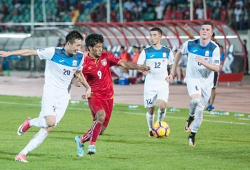 Myanmar hết cơ hội đi tiếp sau trận thảm bại Kyrgyzstan