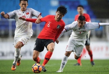 VIDEO: U19 Việt Nam thi đấu quật cường trước U19 Hàn Quốc