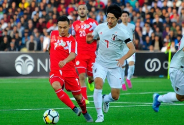 Thắng đối thủ trực tiếp, Nhật Bản xây chắc ngôi đầu