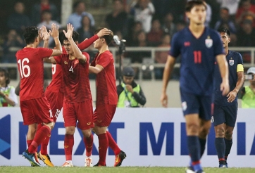 Bóng đá Việt Nam có kết quả vượt trội Thái Lan trong năm 2019