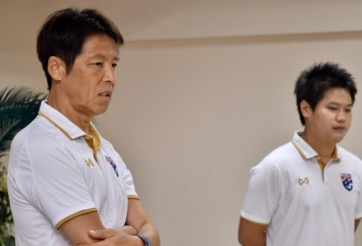 HLV Akira Nishino công bố ‘bộ ba sát thủ’ của U23 Thái Lan