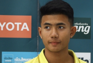 U23 Thái Lan đón chào sự trở lại của 'thần đồng' tuổi 17