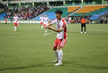 Công Phượng ăn mừng bàn thắng theo cách đặc biệt tại AFC Cup 2020