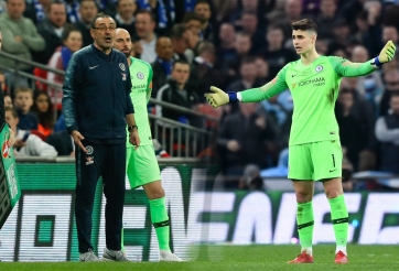 Chelsea đại loạn: Kepa làm phản, Sarri sắp ra đường
