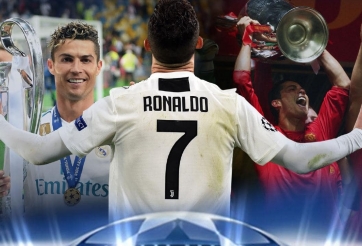 Vượt mặt Messi, Ronaldo được vinh danh ở Champions League
