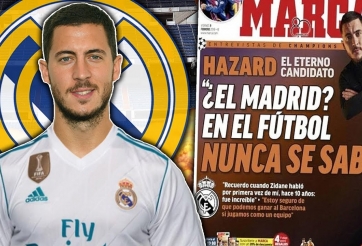 Real Madrid phải chi 210 triệu bảng để có Hazard