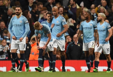 BXH Ngoại hạng Anh vòng 37: Man City tiến sát ngôi vô địch