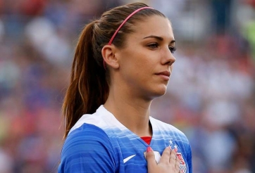 Nhan sắc tựa thiên thần của Alex Morgan, người nã 5 bàn vào lưới ĐT Thái Lan