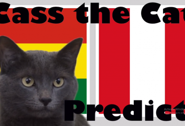 Mèo tiên tri dự đoán kết quả Bolivia vs Peru: Có bất ngờ?