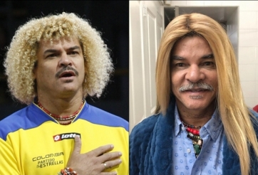 Huyền thoại Colombia hóa 'vua sư tử' với kiểu tóc có một không hai