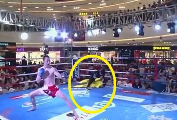 'Bản sao Lý Tiểu Long' bị đá ngất xỉu trong 6 giây dù được chấp binh khí