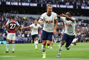 Kane tỏa sáng, Tottenham ngược dòng đánh bại Aston Villa