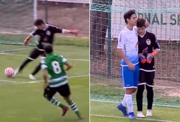 Không cần chạm bóng, CLB vẫn ghi bàn theo kịch bản khó tin