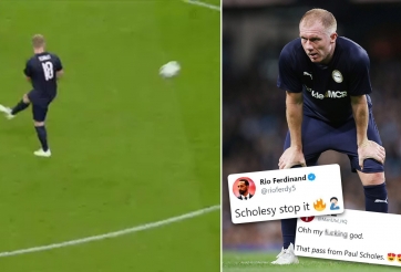 Huyền thoại Paul Scholes lại khiến fan MU phát cuồng