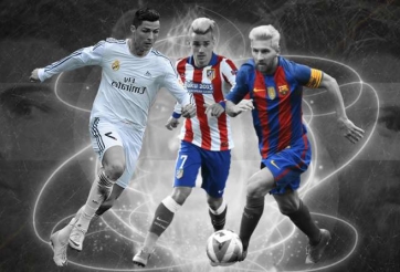 Messi và Ronaldo sát cánh trong đội hình hay nhất thập kỷ của La Liga