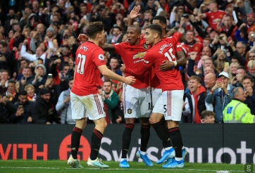 Bảng xếp hạng Ngoại hạng Anh vòng 10: MU thăng tiến ngoạn mục