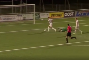 VIDEO: Cầu thủ nghiệp dư solo qua cả đội bạn để ghi bàn