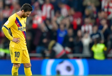 HIGHLIGHTS Bilbao 1-0 Barca: Messi im tiếng, ác mộng phút bù giờ