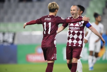 VIDEO: Iniesta lập cú đúp kiến tạo ở Cúp C1 châu Á