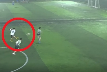 VIDEO: Siêu phẩm của James Rodriguez được tái hiện trên sân phủi Hà Nội