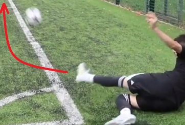 VIDEO: Lập siêu phẩm góc 0 độ trong tư thế nằm