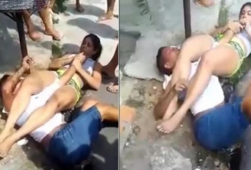 Cô gái trẻ dùng võ thuật quật ngã tên cướp trên đường phố