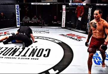 Thành Lê ra đòn nhanh như điện, đánh cho đối thủ đổ máu