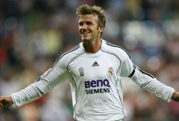 VIDEO: Tất cả các bàn thắng của Beckham trong màu áo Real Madrid